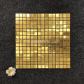 Tile Mosaic Glass Color Gold